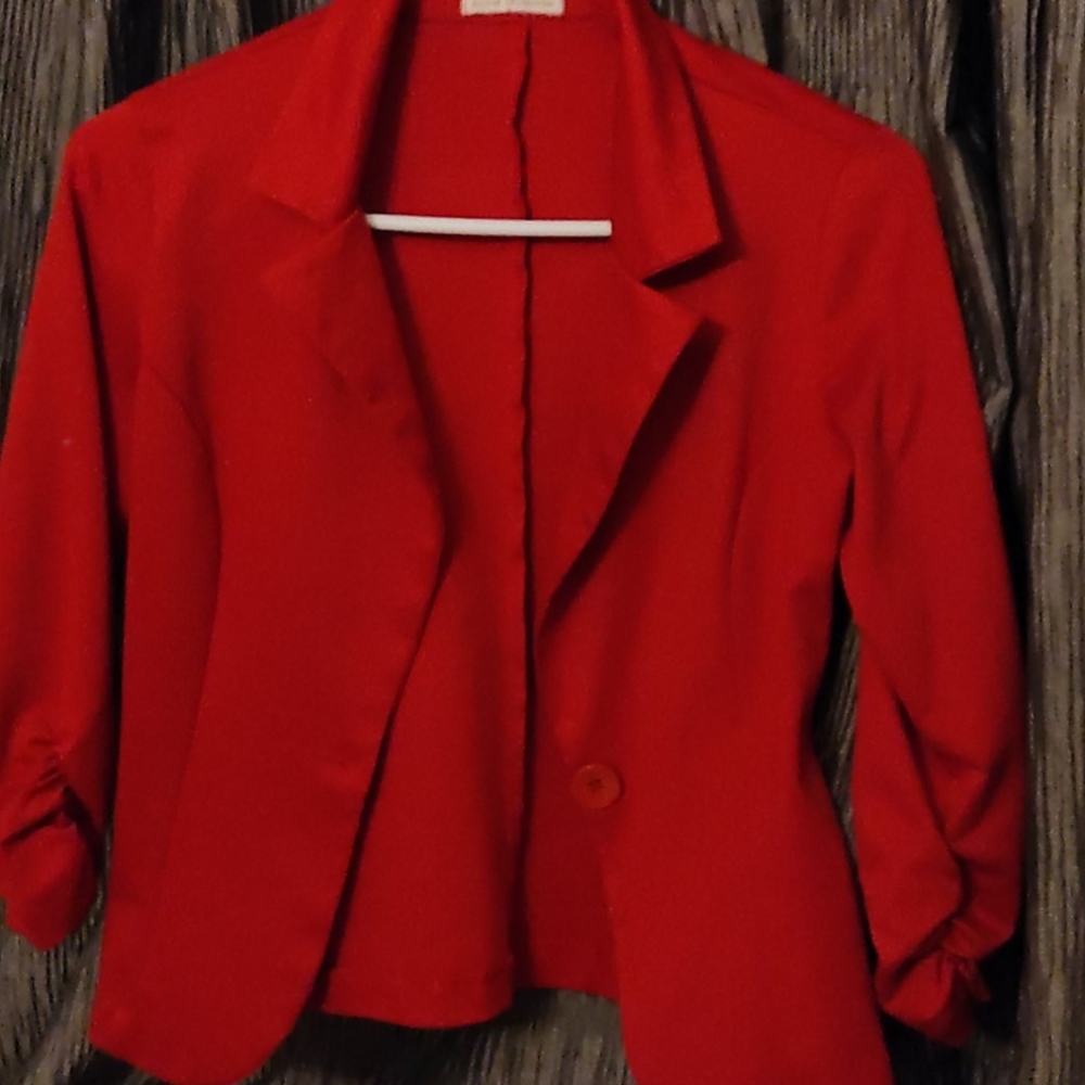 Lightweight 3/4 sleeve Blazer